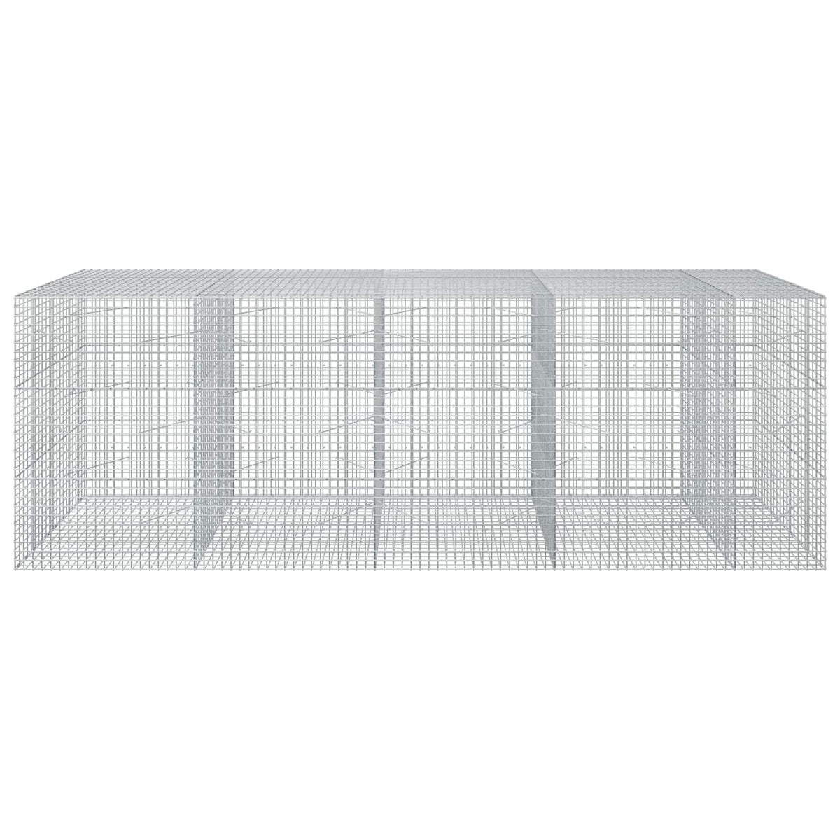 Gabion s 5 mm žicom i mrežom 5x5 cm 450x100x150 cm