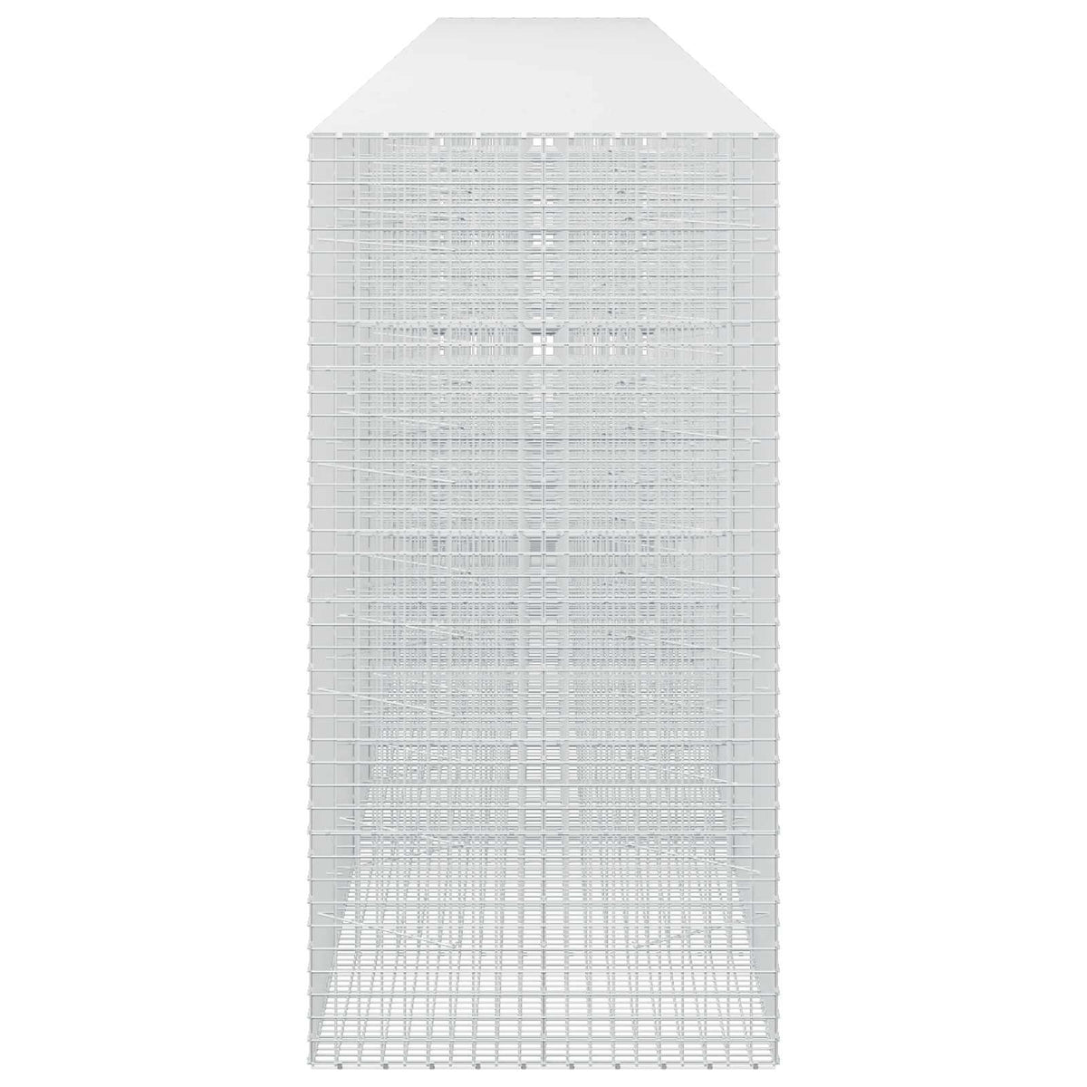 Gabion s 5 mm žicom i mrežom 5x5 cm 1100x100x200 cm
