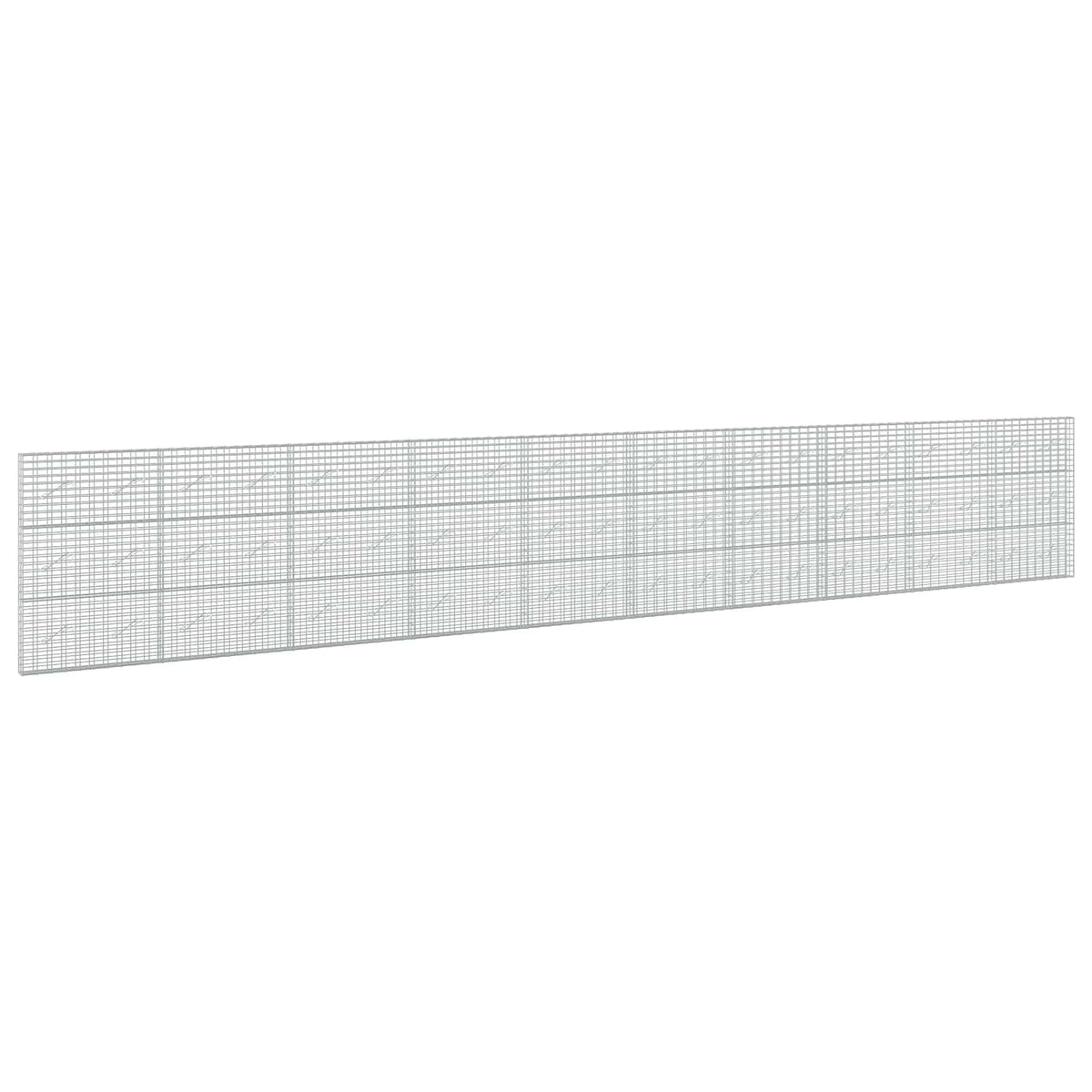 Gabion s žicom debljine 5 mm i mrežom 5x10 cm 1000x10x150 cm