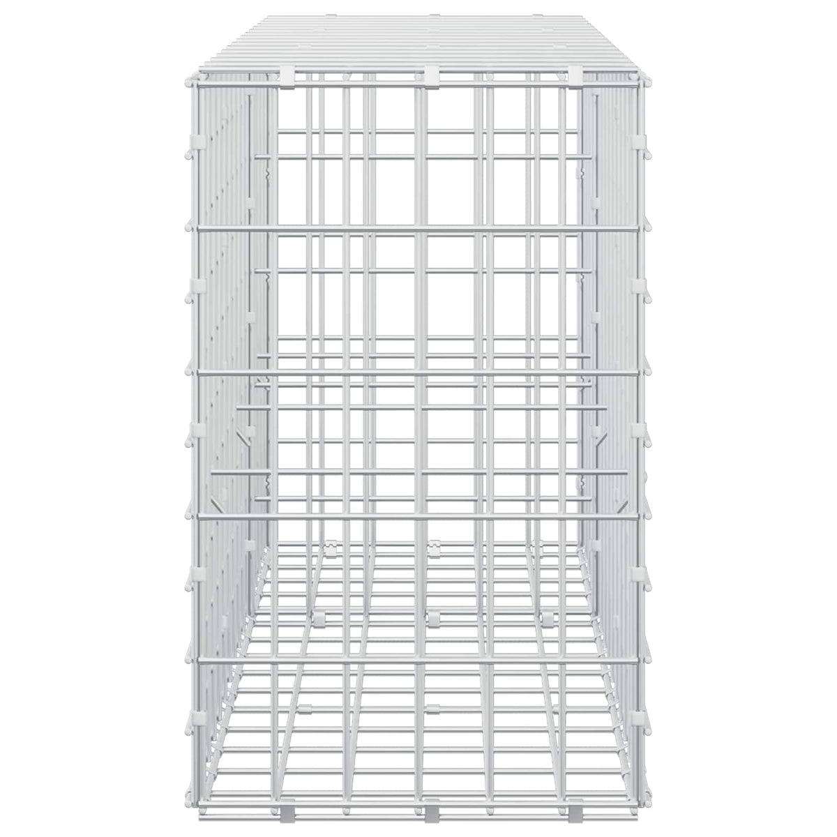 Gabion s žicom debljine 5 mm i mrežom 5x10 cm 150x30x50 cm