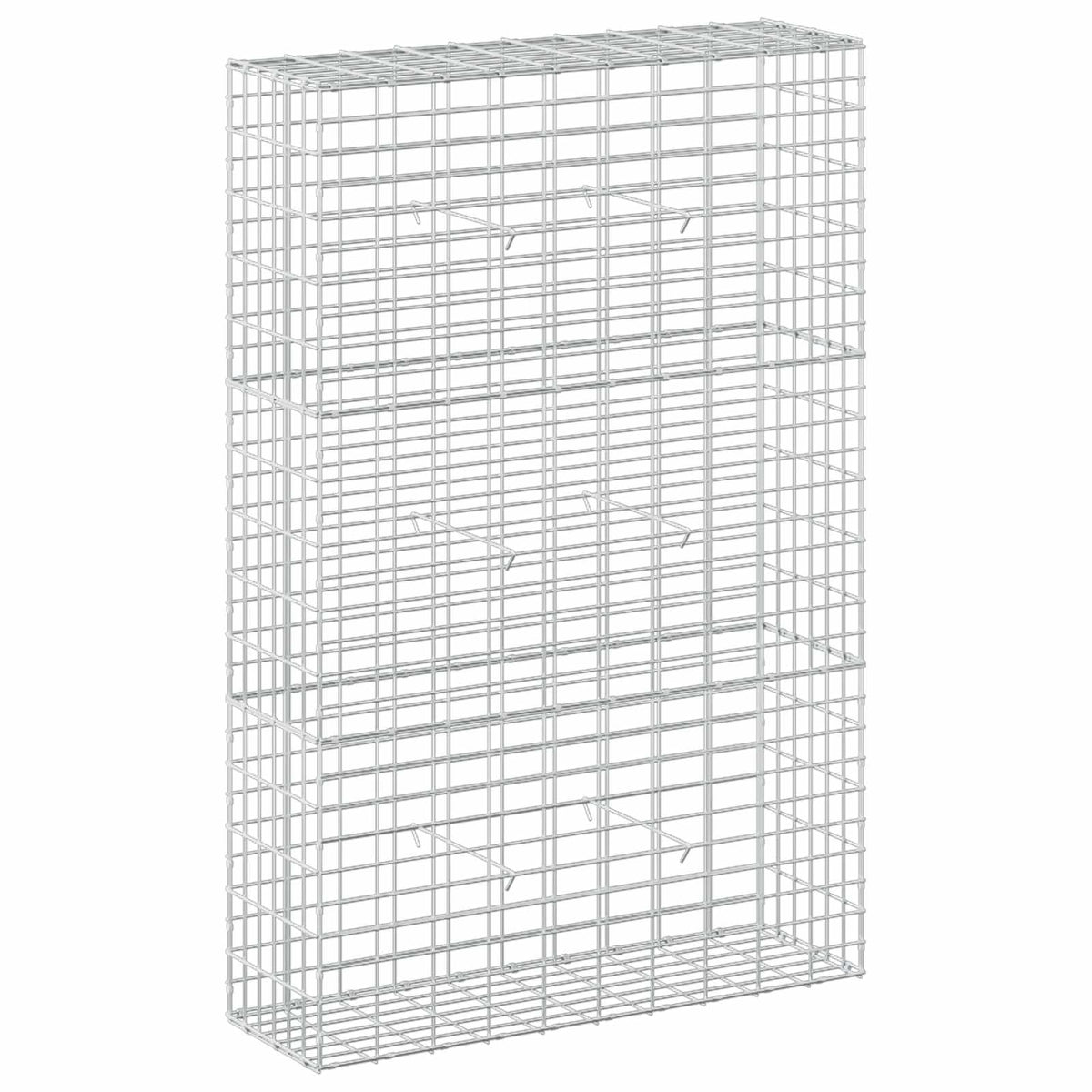 Gabion s žicom debljine 5 mm i mrežom 5x10 cm 100x30x150 cm