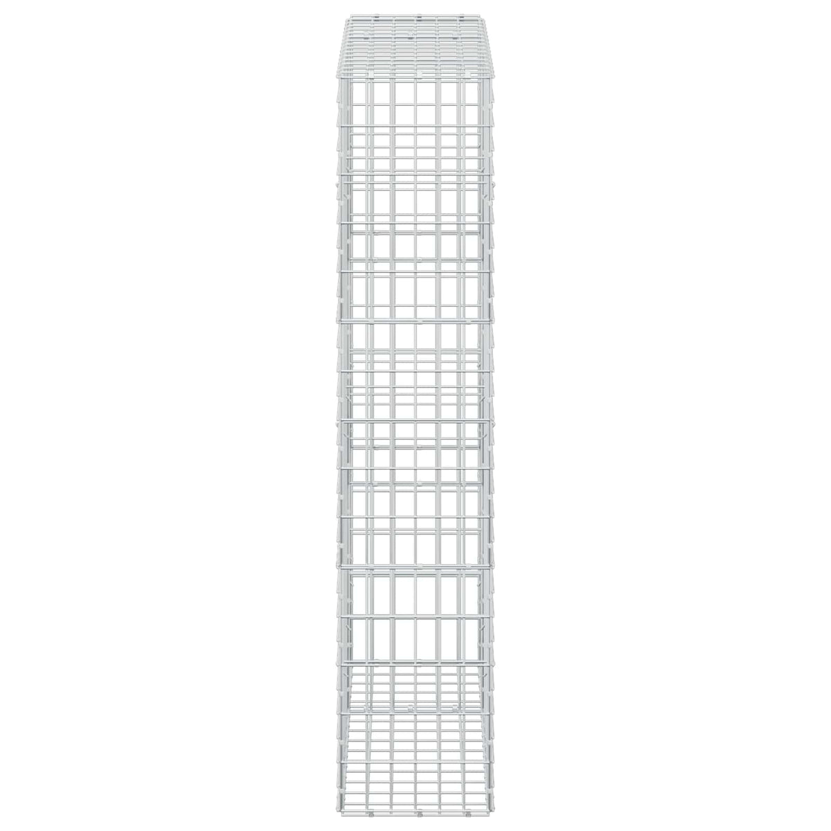 Gabion s žicom debljine 5 mm i mrežom 5x10 cm 150x30x150 cm