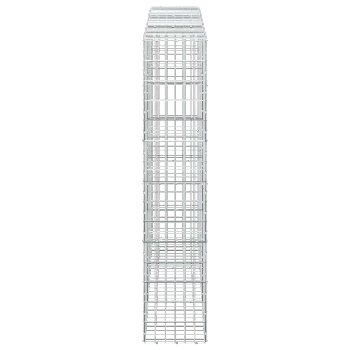 Gabion s žicom debljine 5 mm i mrežom 5x10 cm 300x30x150 cm