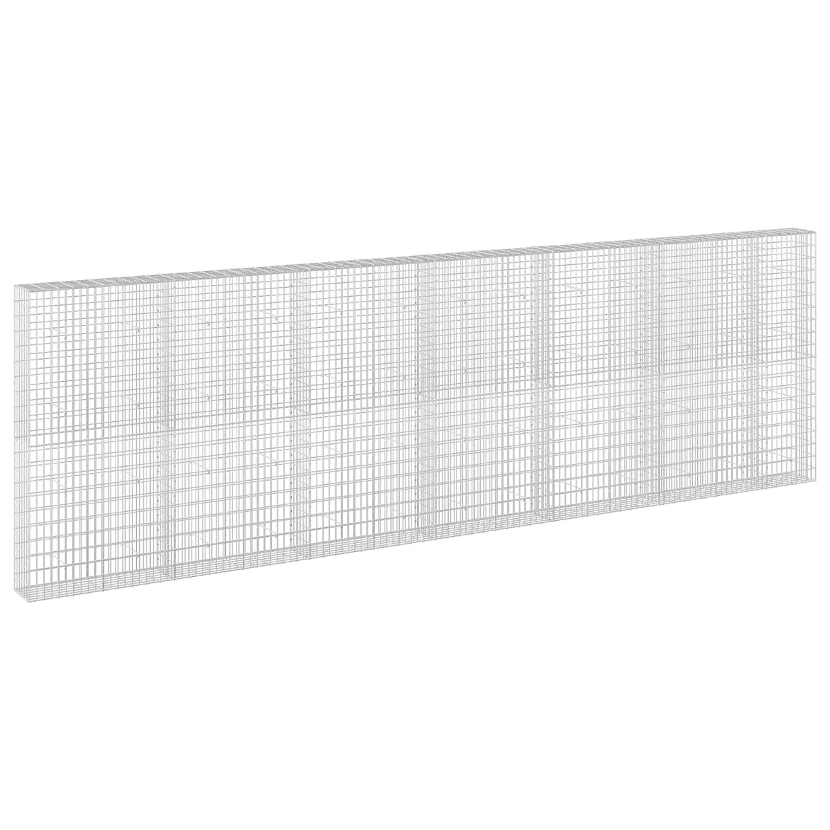 Gabion s žicom debljine 5 mm i mrežom 5x10 cm 650x30x200 cm