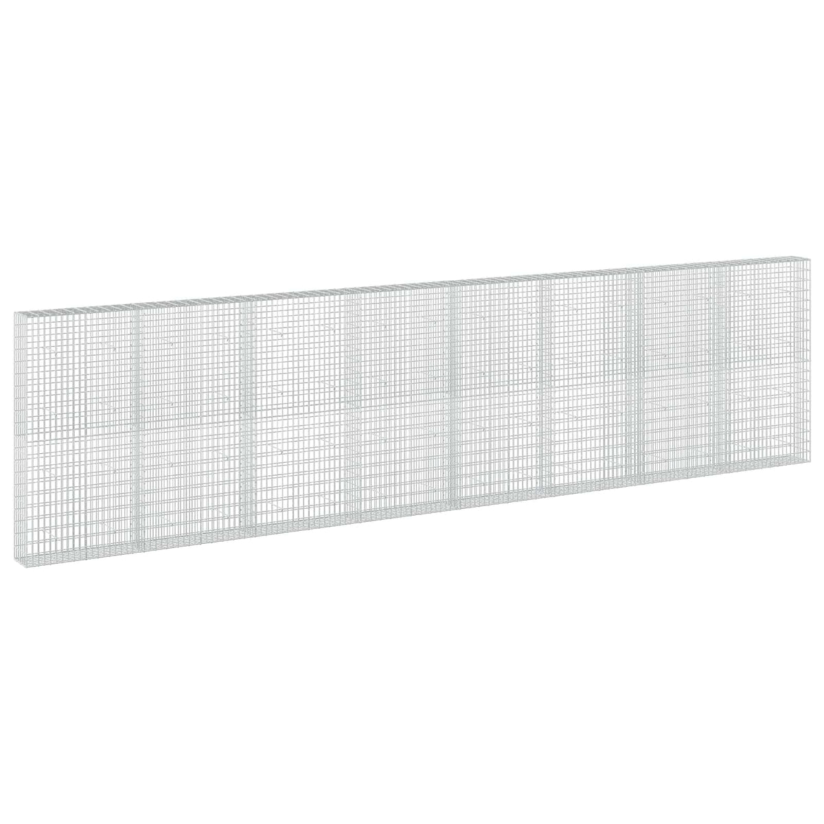 Gabion s žicom debljine 5 mm i mrežom 5x10 cm 800x30x200 cm