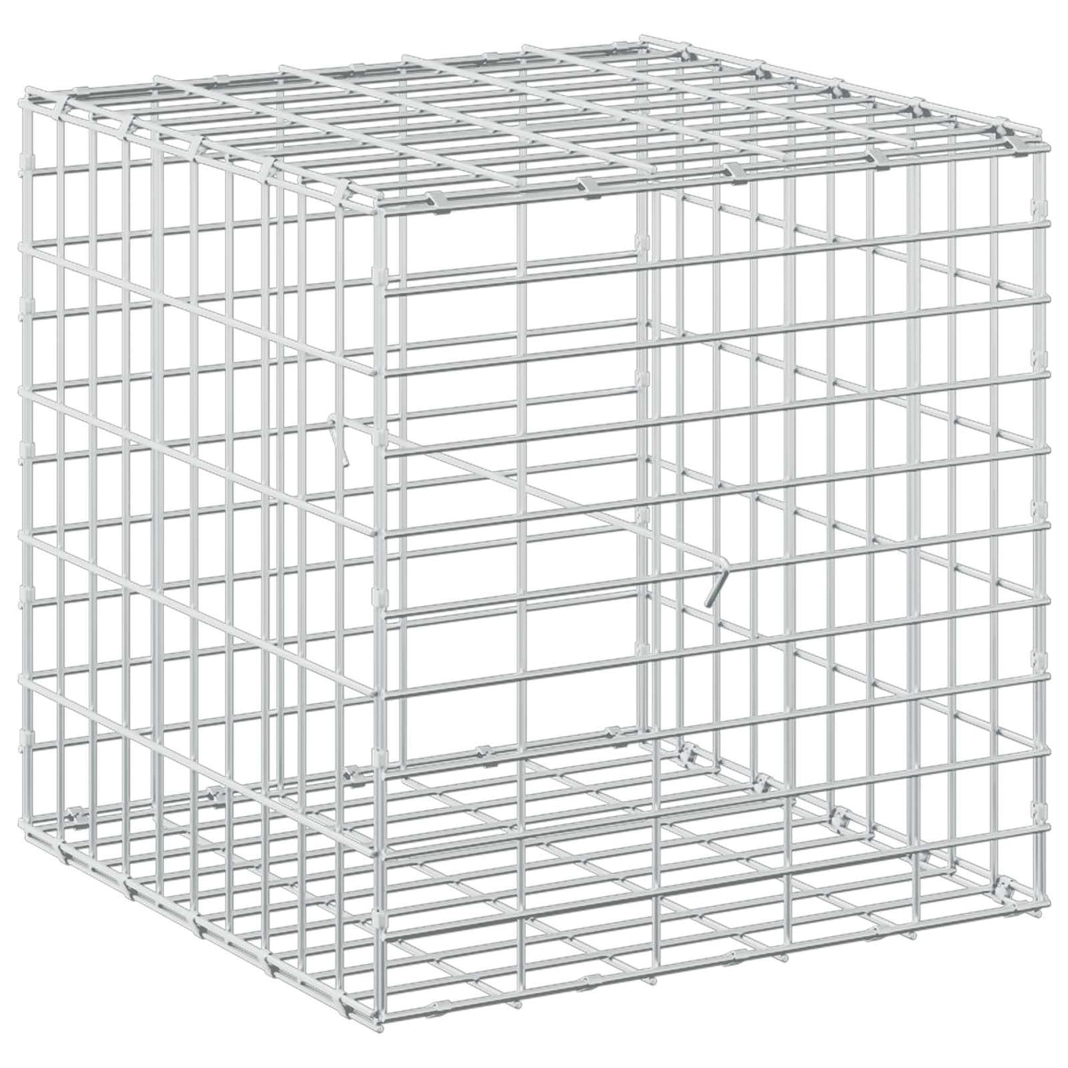 Gabion s žicom debljine 5 mm i mrežom 5x10 cm 50x50x50 cm