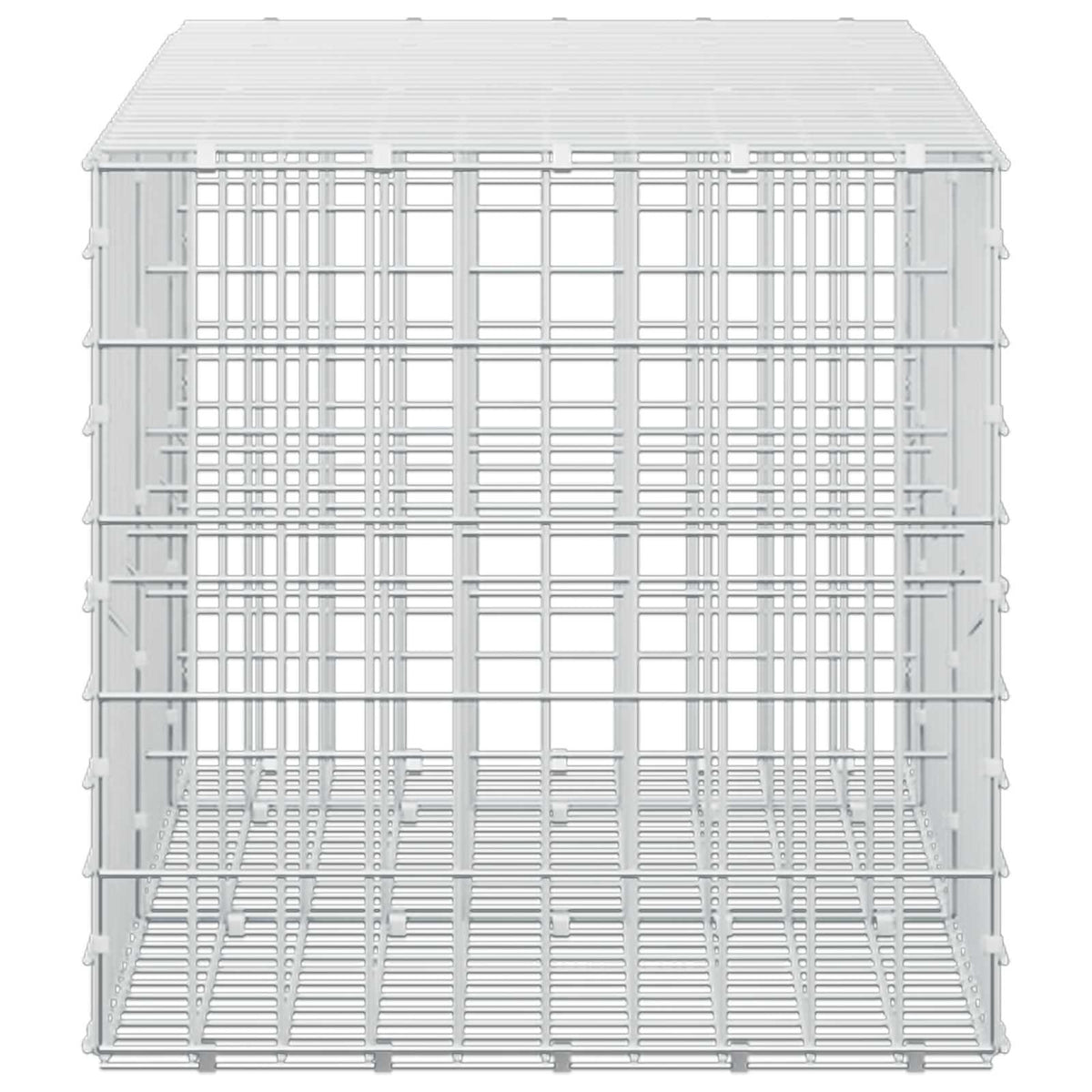 Gabion s žicom debljine 5 mm i mrežom 5x10 cm 250x50x50 cm