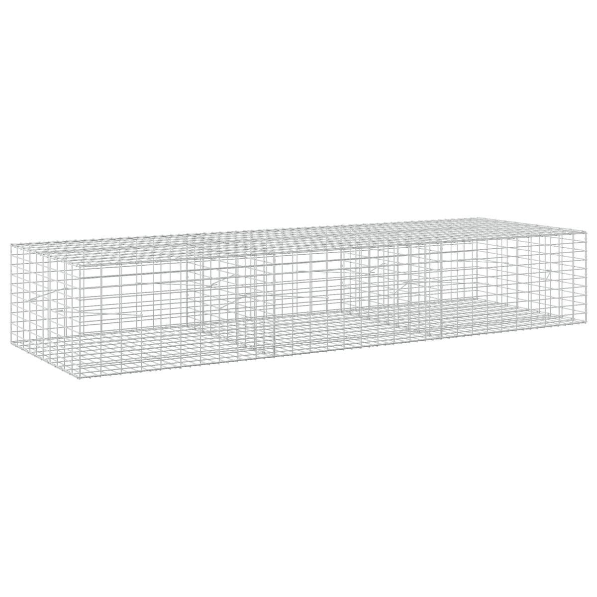 Gabion s žicom debljine 5 mm i mrežom 5x10 cm 300x100x50 cm