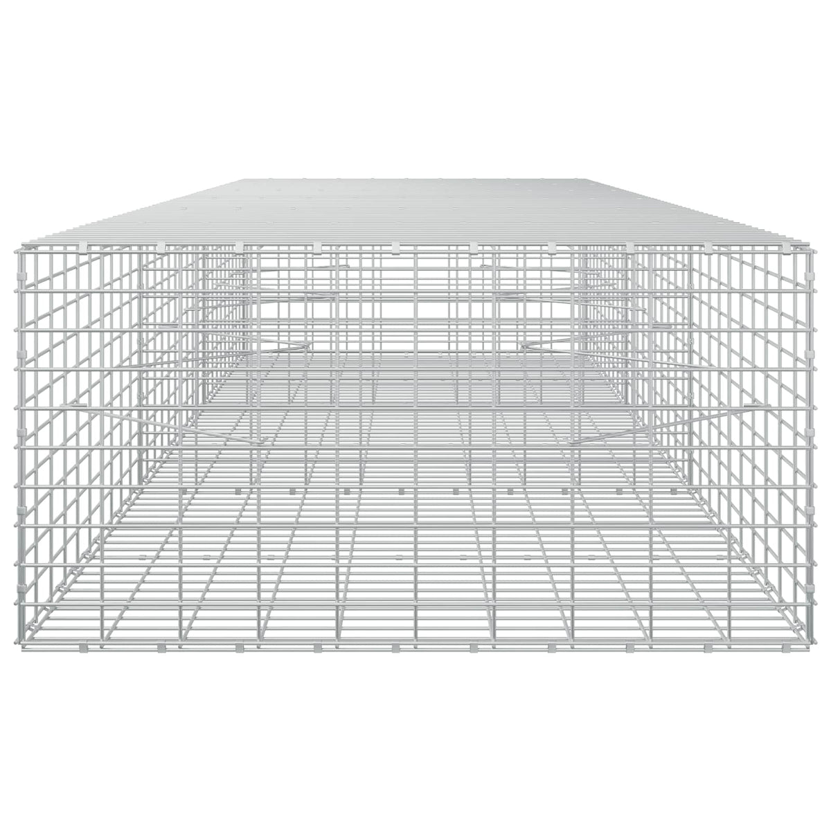 Gabion s žicom debljine 5 mm i mrežom 5x10 cm 300x100x50 cm