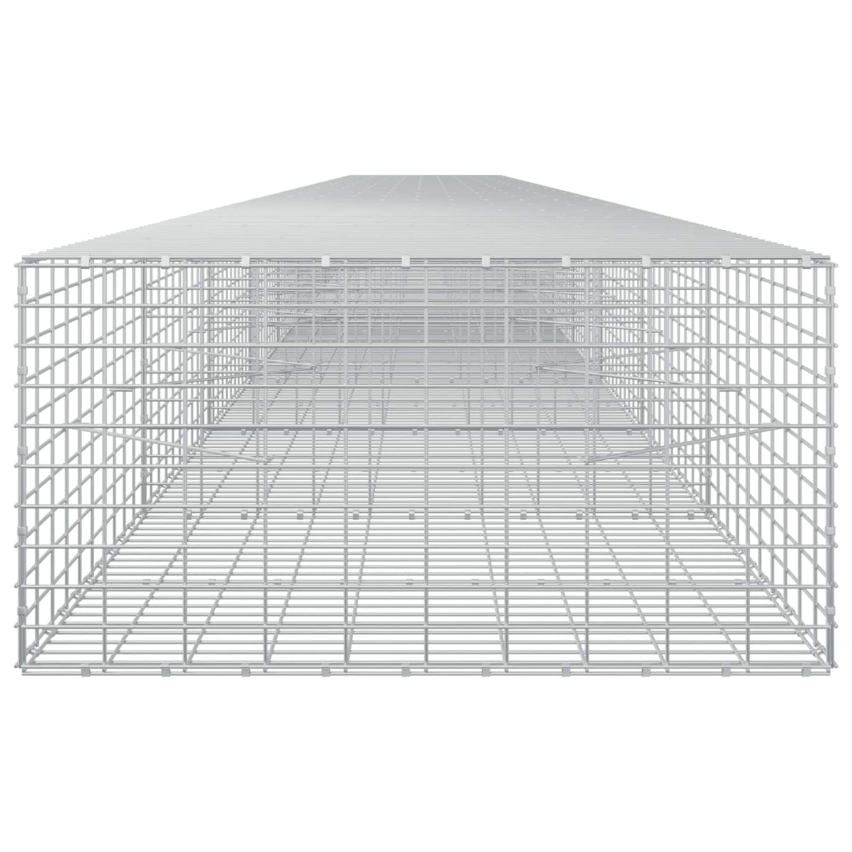 Gabion s žicom debljine 5 mm i mrežom 5x10 cm 1000x100x50 cm