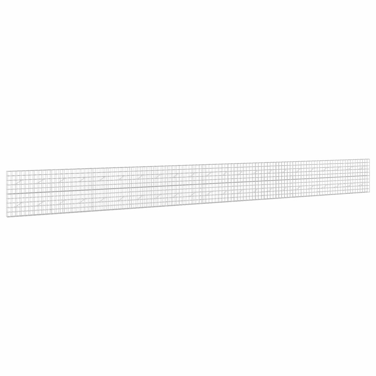 Gabion s žicom debljine 5 mm i mrežom 10x10 cm 1100x10x100 cm