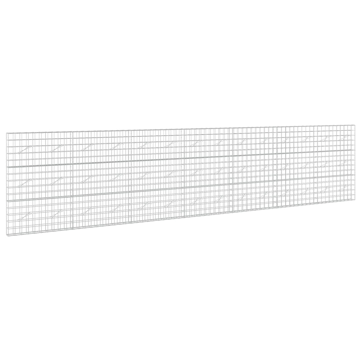 Gabion s žicom debljine 5 mm i mrežom 10x10 cm 700x10x150 cm