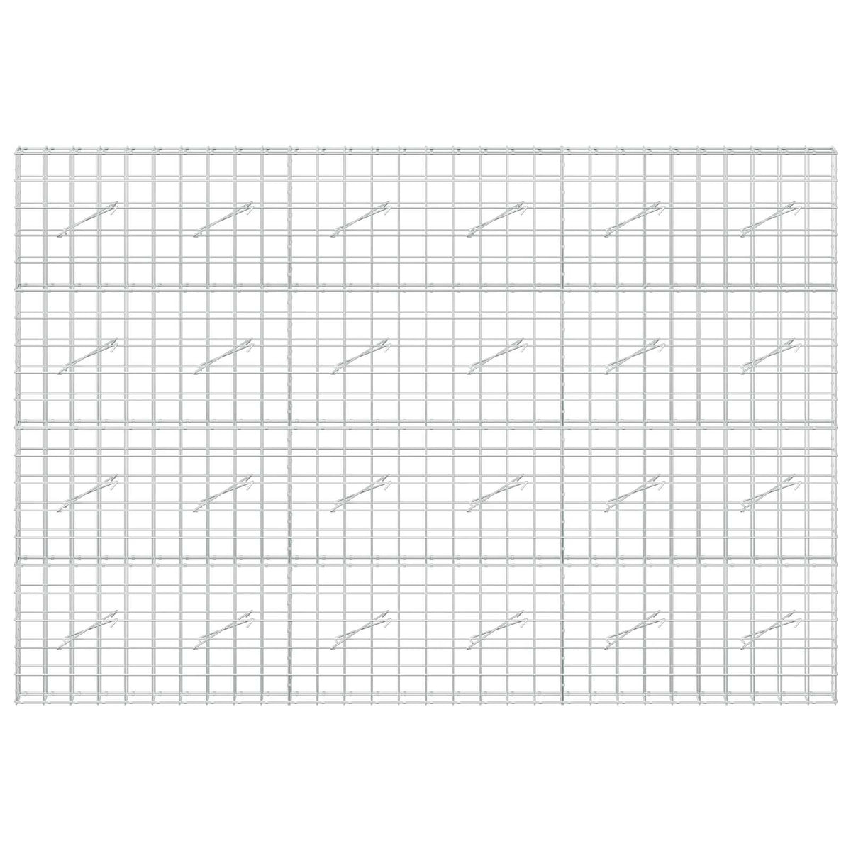 Gabion s žicom debljine 5 mm i mrežom 10x10 cm 300x10x200 cm
