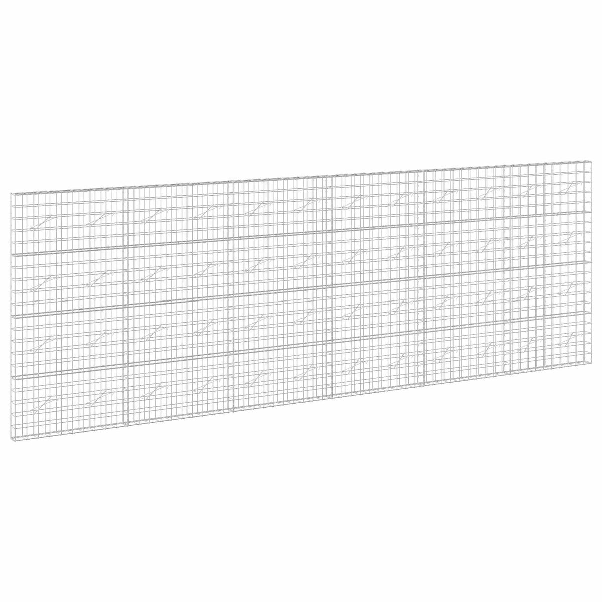 Gabion s žicom debljine 5 mm i mrežom 10x10 cm 600x10x200 cm