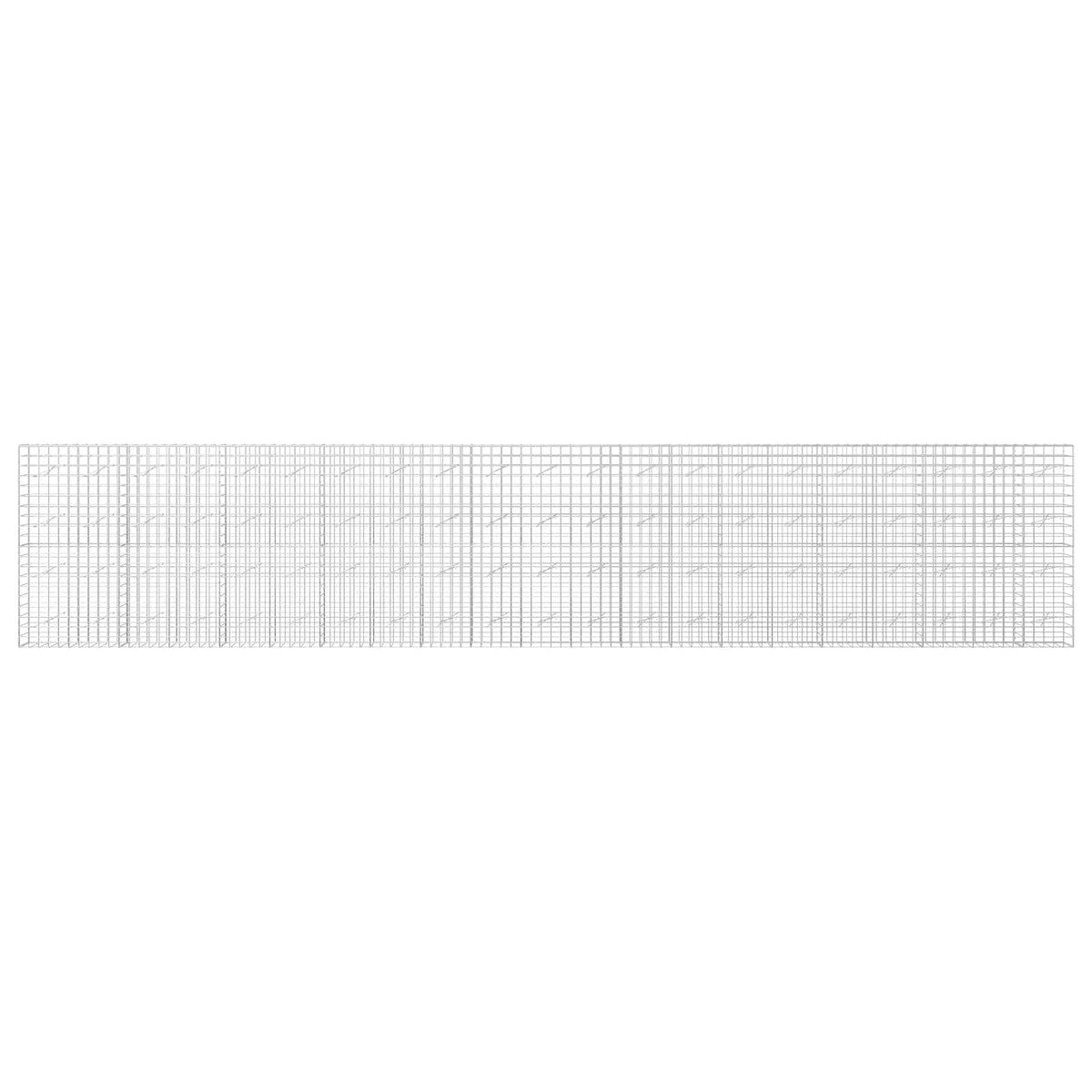 Gabion s žicom debljine 5 mm i mrežom 10x10 cm 1050x10x200 cm