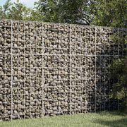 Gabion s žicom debljine 5 mm i mrežom 10x10 cm 150x20x150 cm