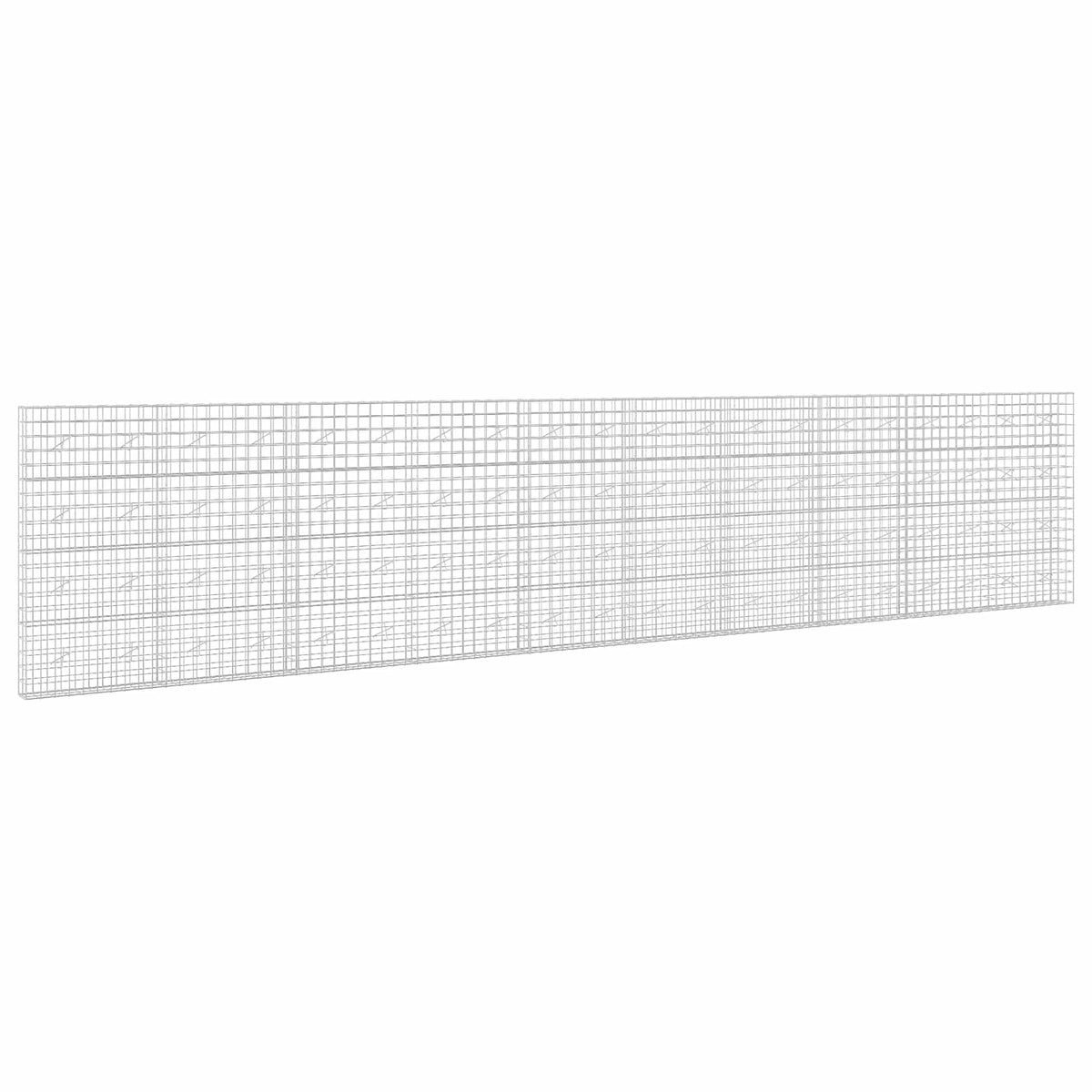 Gabion s žicom debljine 5 mm i mrežom 10x10 cm 1000x20x200 cm