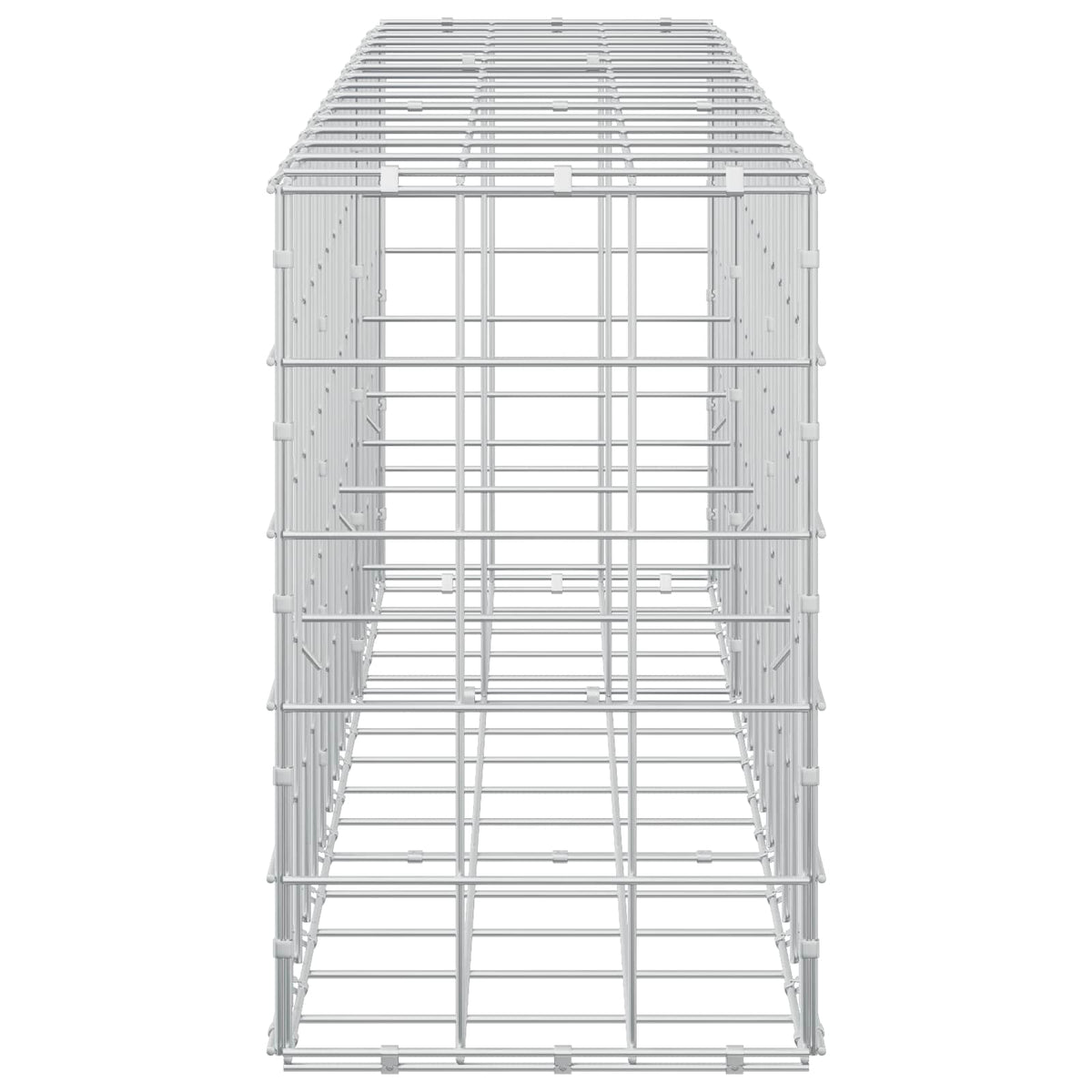 Gabion s žicom debljine 5 mm i mrežom 10x10 cm 150x30x50 cm