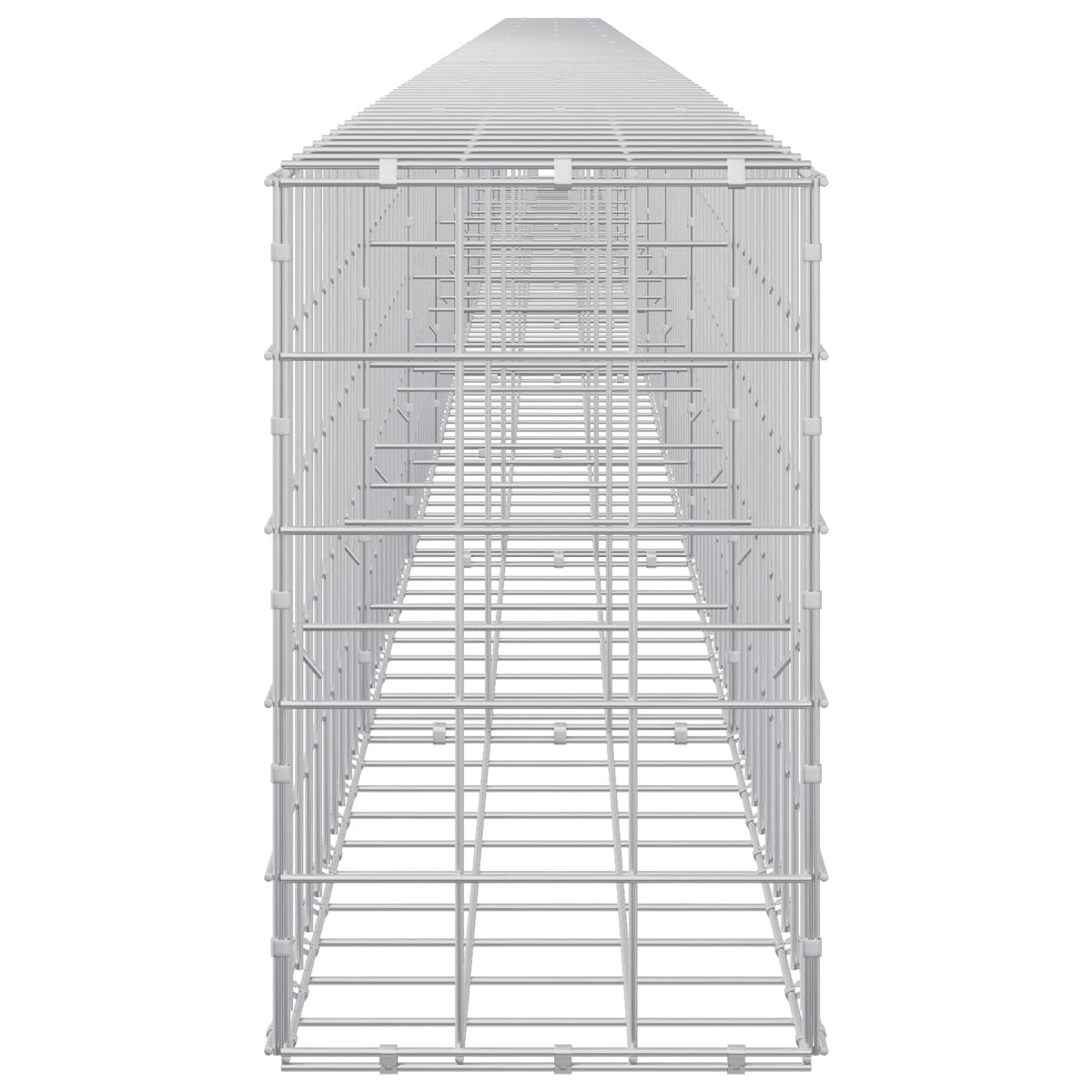 Gabion s žicom debljine 5 mm i mrežom 10x10 cm 1050x30x50 cm