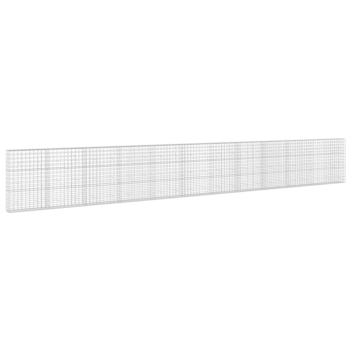 Gabion s žicom debljine 5 mm i mrežom 10x10 cm 1150x30x150 cm