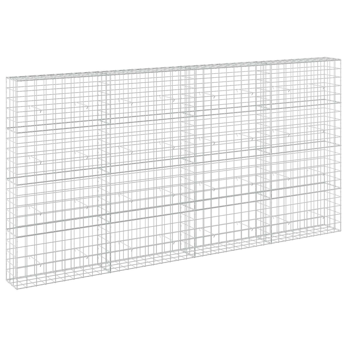 Gabion s žicom debljine 5 mm i mrežom 10x10 cm 400x30x200 cm