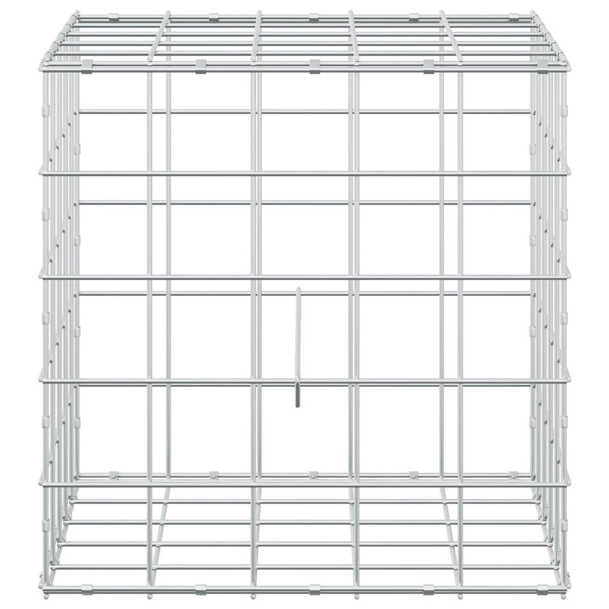 Gabion s žicom debljine 5 mm i mrežom 10x10 cm 50x50x50 cm