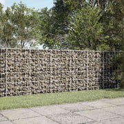 Gabion s žicom debljine 5 mm i mrežom 10x10 cm 200x50x100 cm