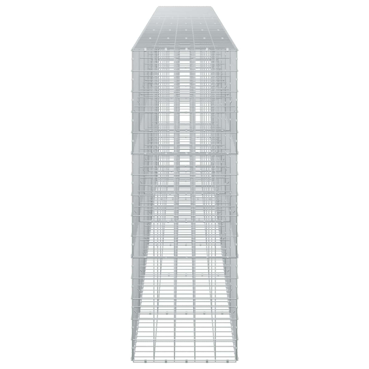 Gabion s žicom debljine 5 mm i mrežom 10x10 cm 700x50x150 cm