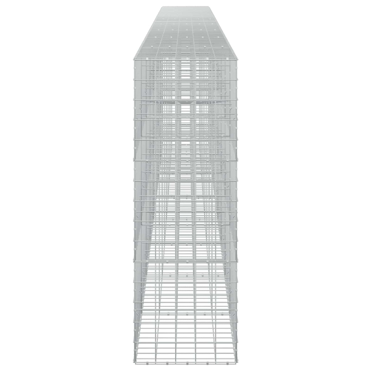 Gabion s žicom debljine 5 mm i mrežom 10x10 cm 850x50x150 cm