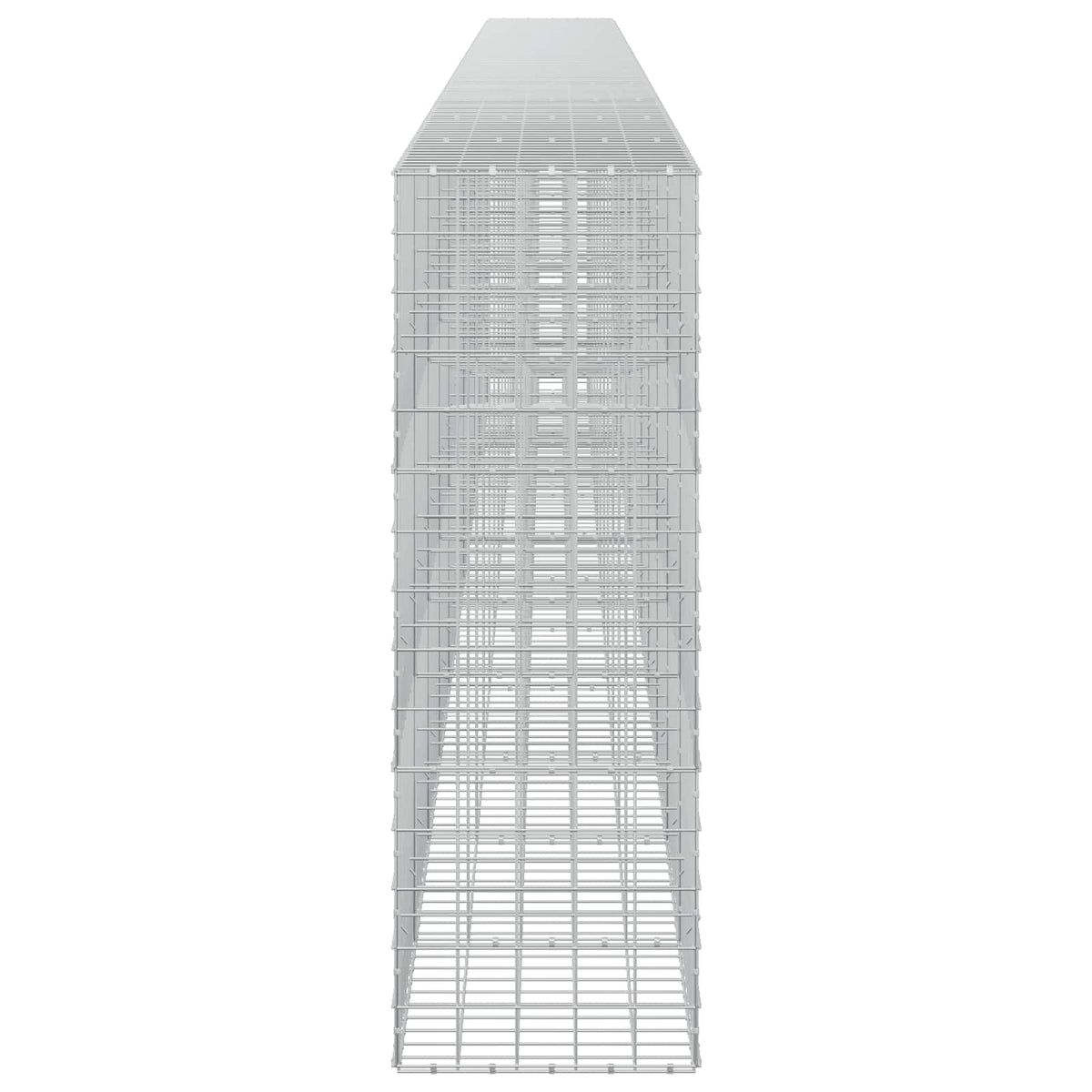 Gabion s žicom debljine 5 mm i mrežom 10x10 cm 1150x50x150 cm