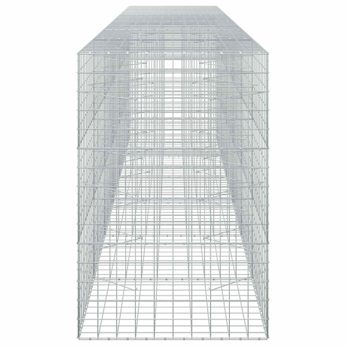 Gabion s žicom debljine 5 mm i mrežom 10x10 cm 600x100x150 cm