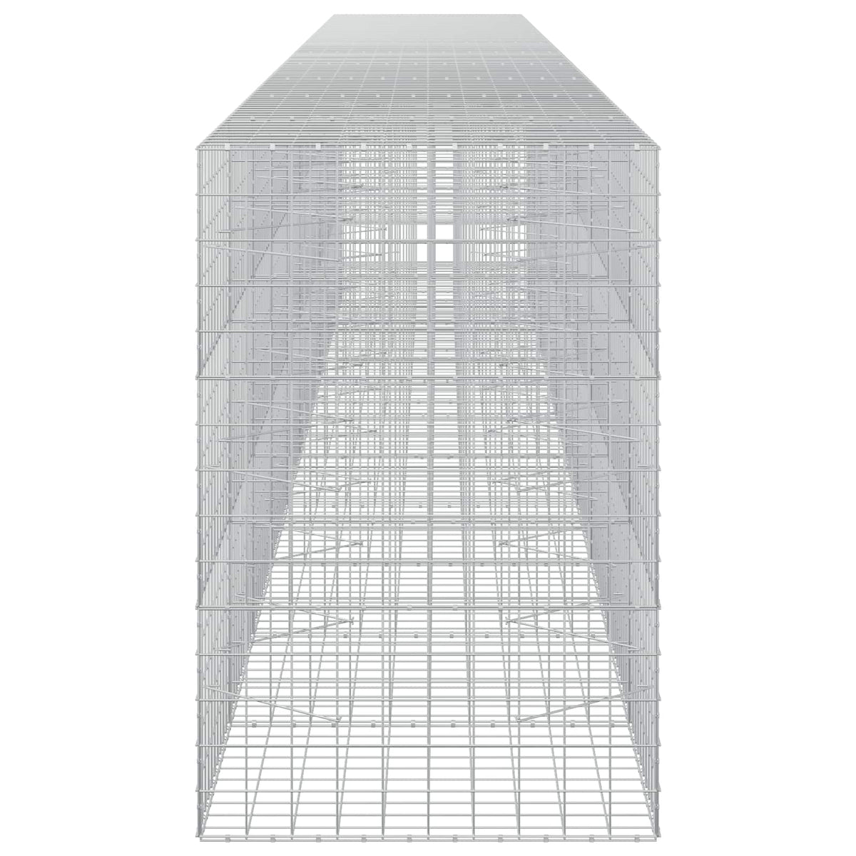 Gabion s žicom debljine 5 mm i mrežom 10x10 cm 1000x100x150 cm