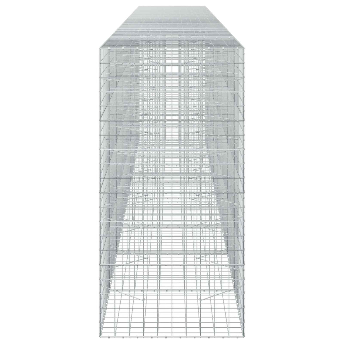 Gabion s žicom debljine 5 mm i mrežom 10x10 cm 800x100x200 cm