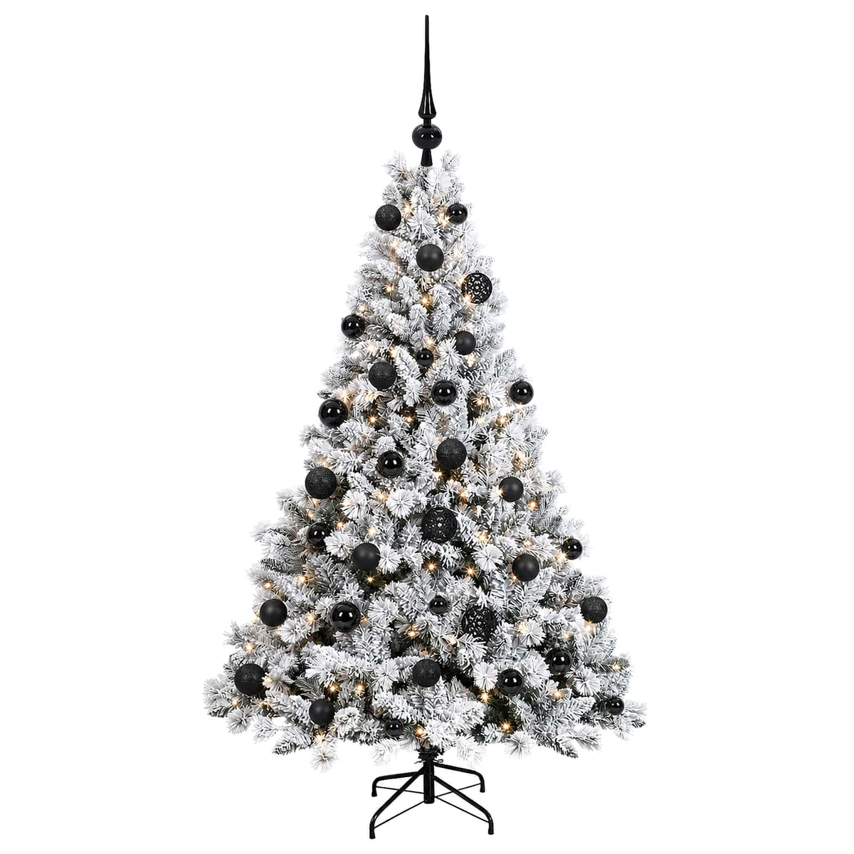 Umjetno božićno drvce s kuglicom 150 cm 150 LED lampica