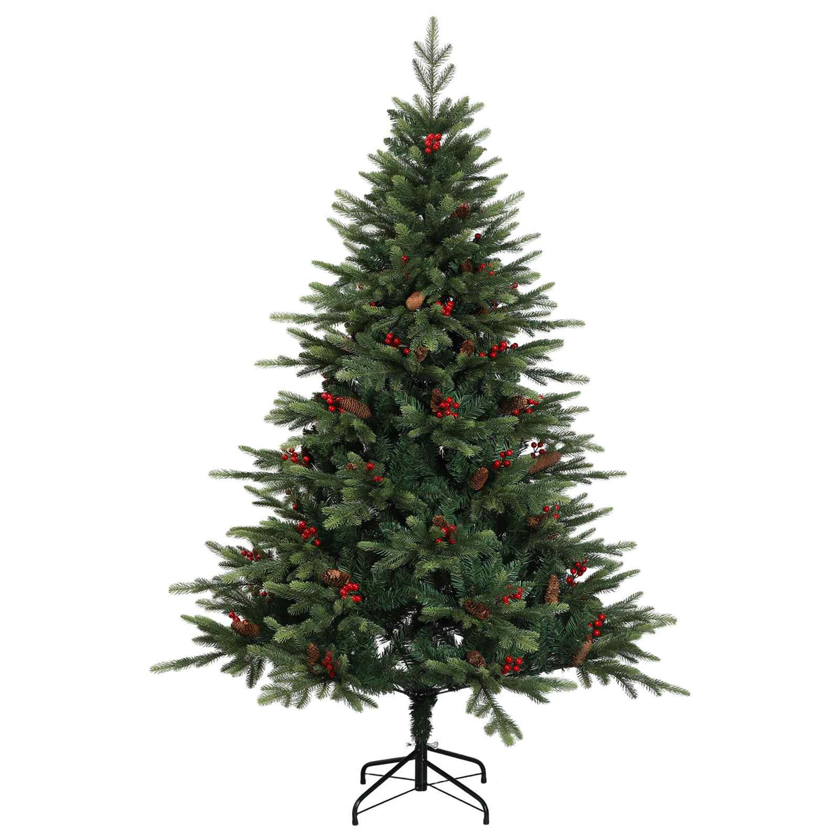 Umjetno božićno drvce s kuglicom 150 cm 150 LED lampica