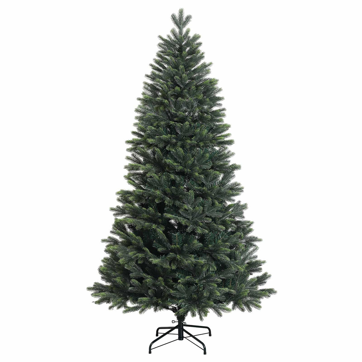 Umjetno božićno drvce s kuglicama 150 cm 150 LED lampica
