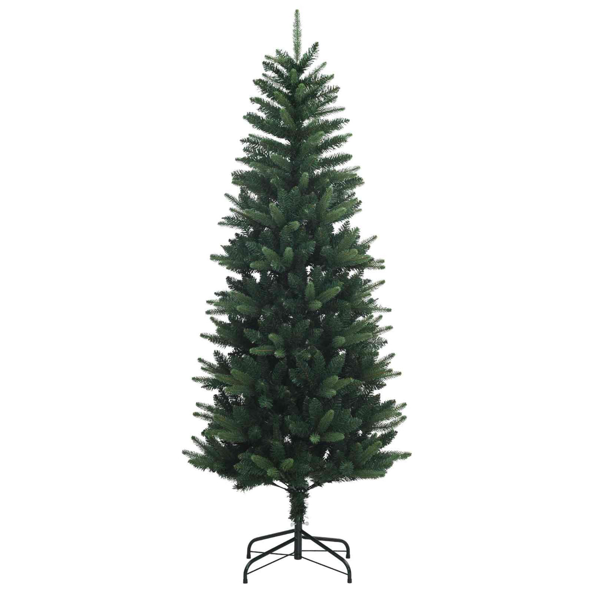 Umjetno božićno drvce s kuglicama 120 cm 150 LED lampica
