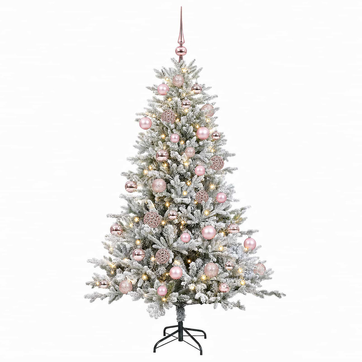 Umjetno božićno drvce s kuglicom 150 cm 150 LED lampica