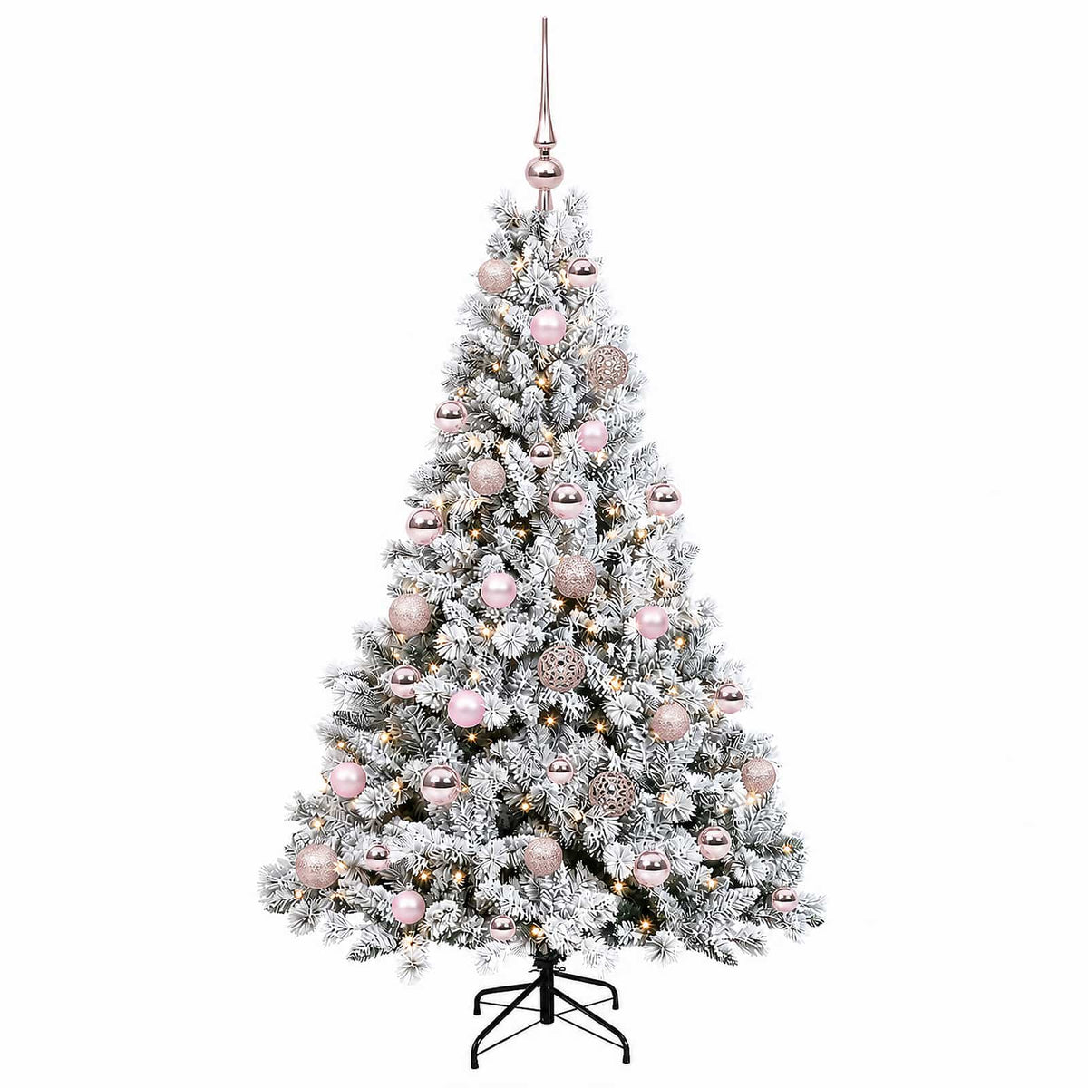 Umjetno božićno drvce s kuglicom 150 cm 150 LED lampica