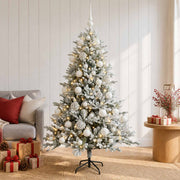 Umjetno božićno drvce s kuglicom 150 cm 150 LED lampica