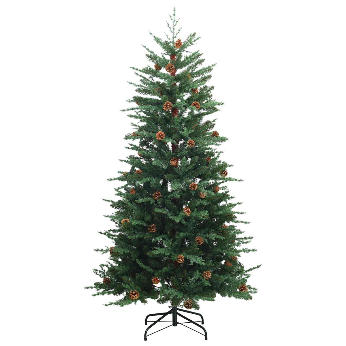 Umjetno božićno drvce s kuglicom 120 cm 150 LED lampica