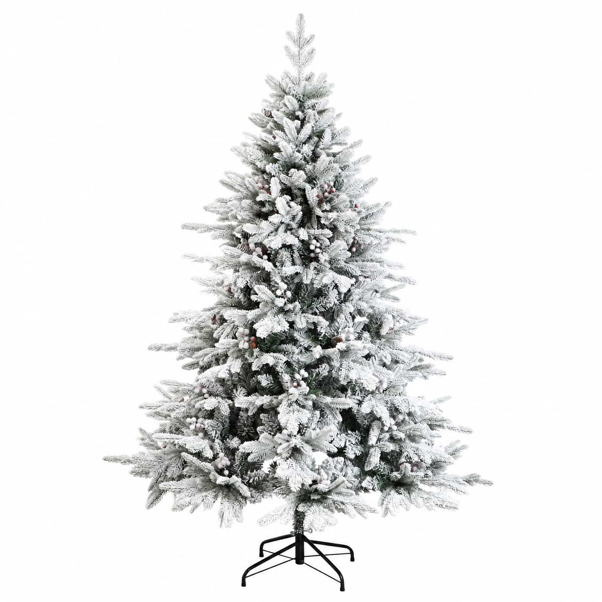 Umjetno božićno drvce s nogom 180 cm 300 LED lampica