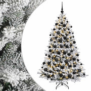 Umjetno božićno drvce s kuglicom 180 cm 300 LED lampica