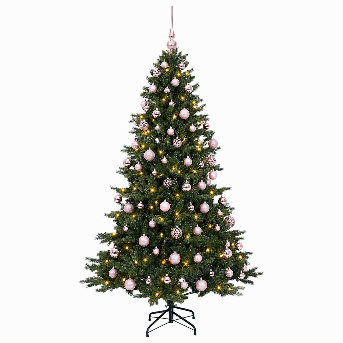 Umjetno božićno drvce s kuglicom 240 cm 300 LED lampica