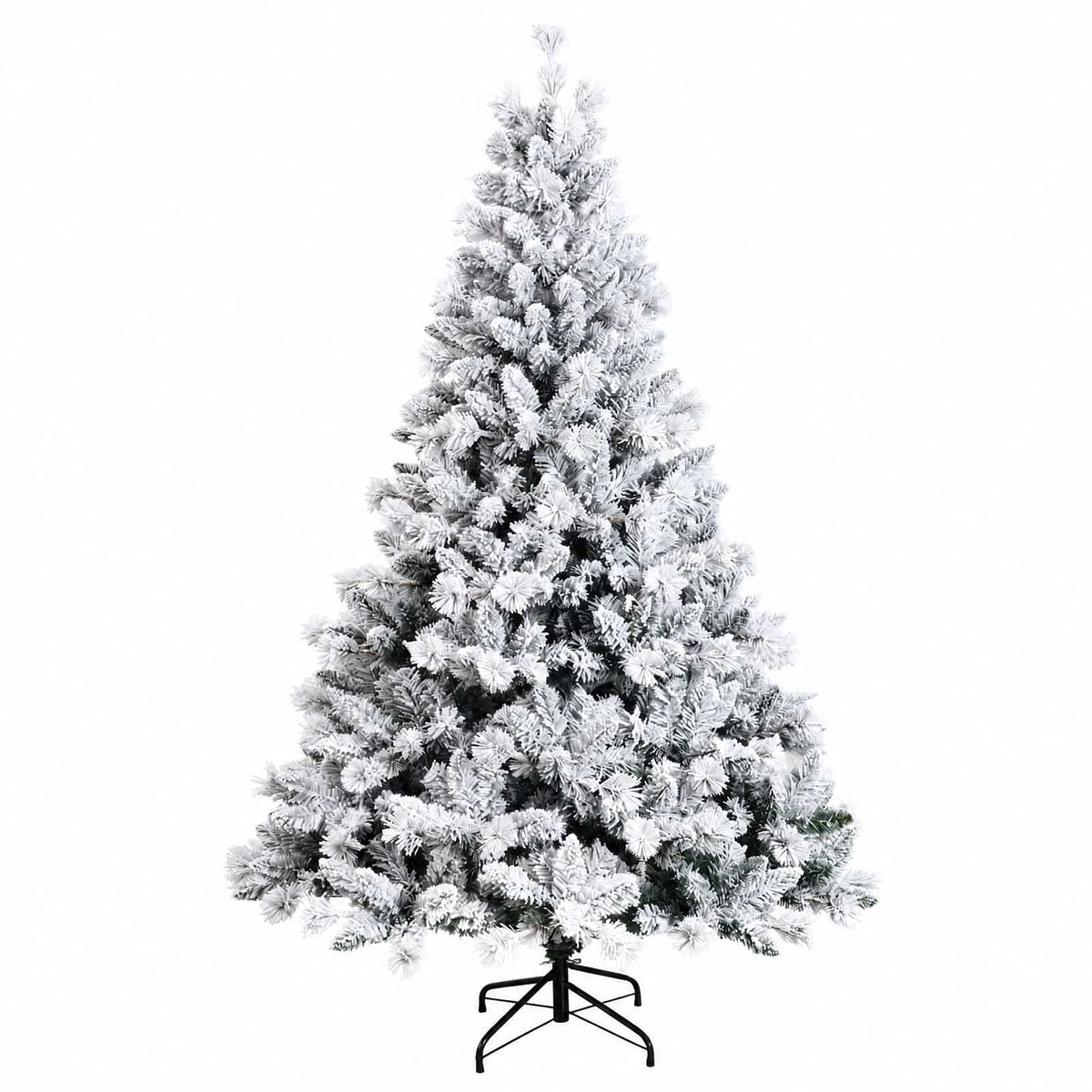 Umjetno božićno drvce s kuglicama 240 cm 300 LED lampica