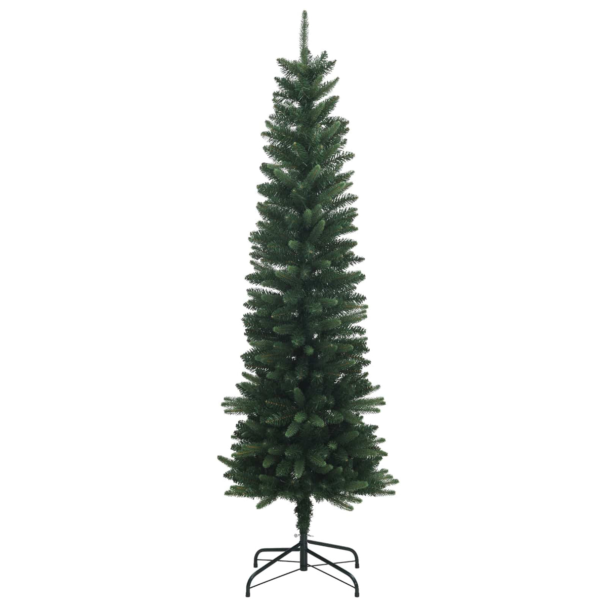 Umjetno usko božićno drvce s kuglicom 210 cm 300 LED lampica