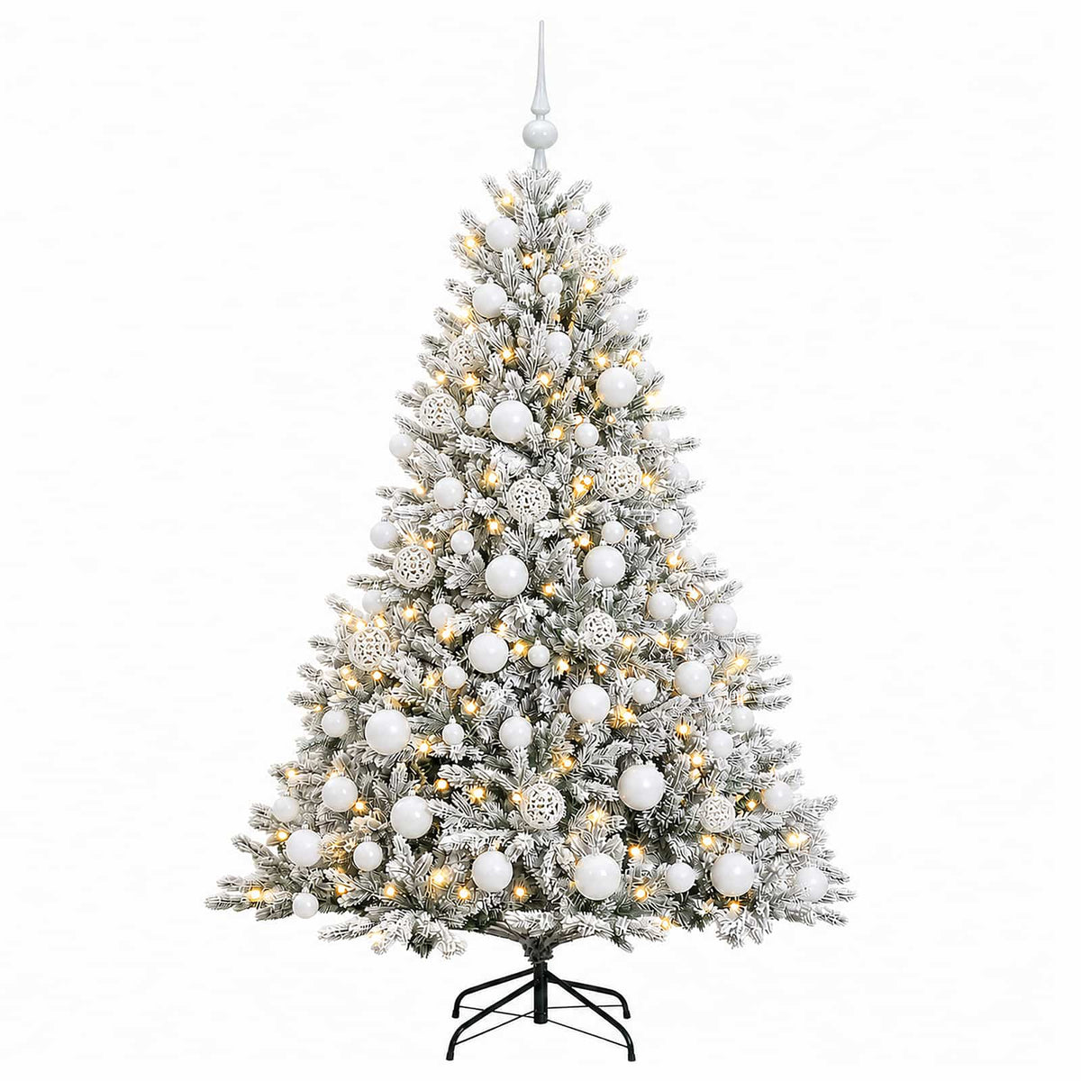 Umjetno božićno drvce s kuglicom 240 cm 300 LED lampica