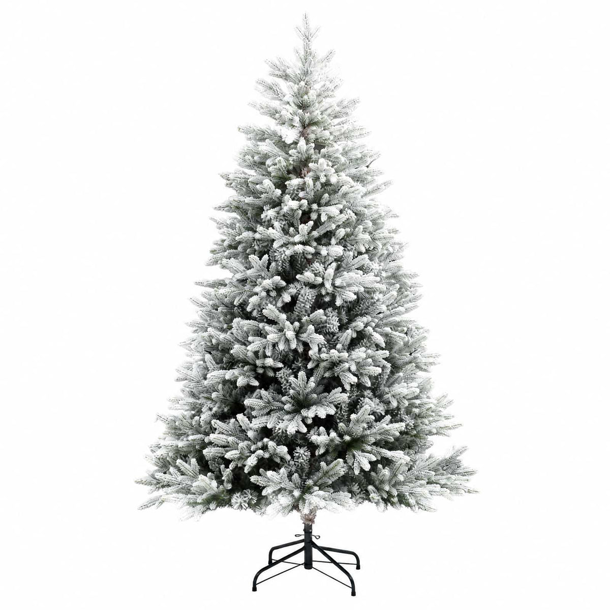 Umjetno božićno drvce s nogom 120 cm PVC i metal