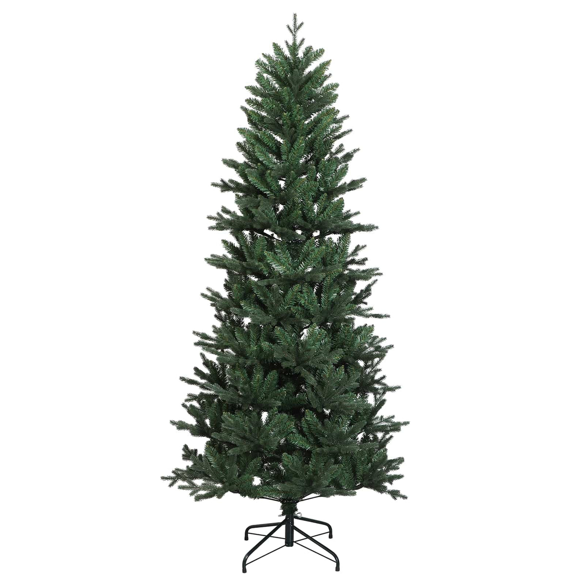 Umjetno božićno drvce s nogom 150 cm PVC i PE Zelena