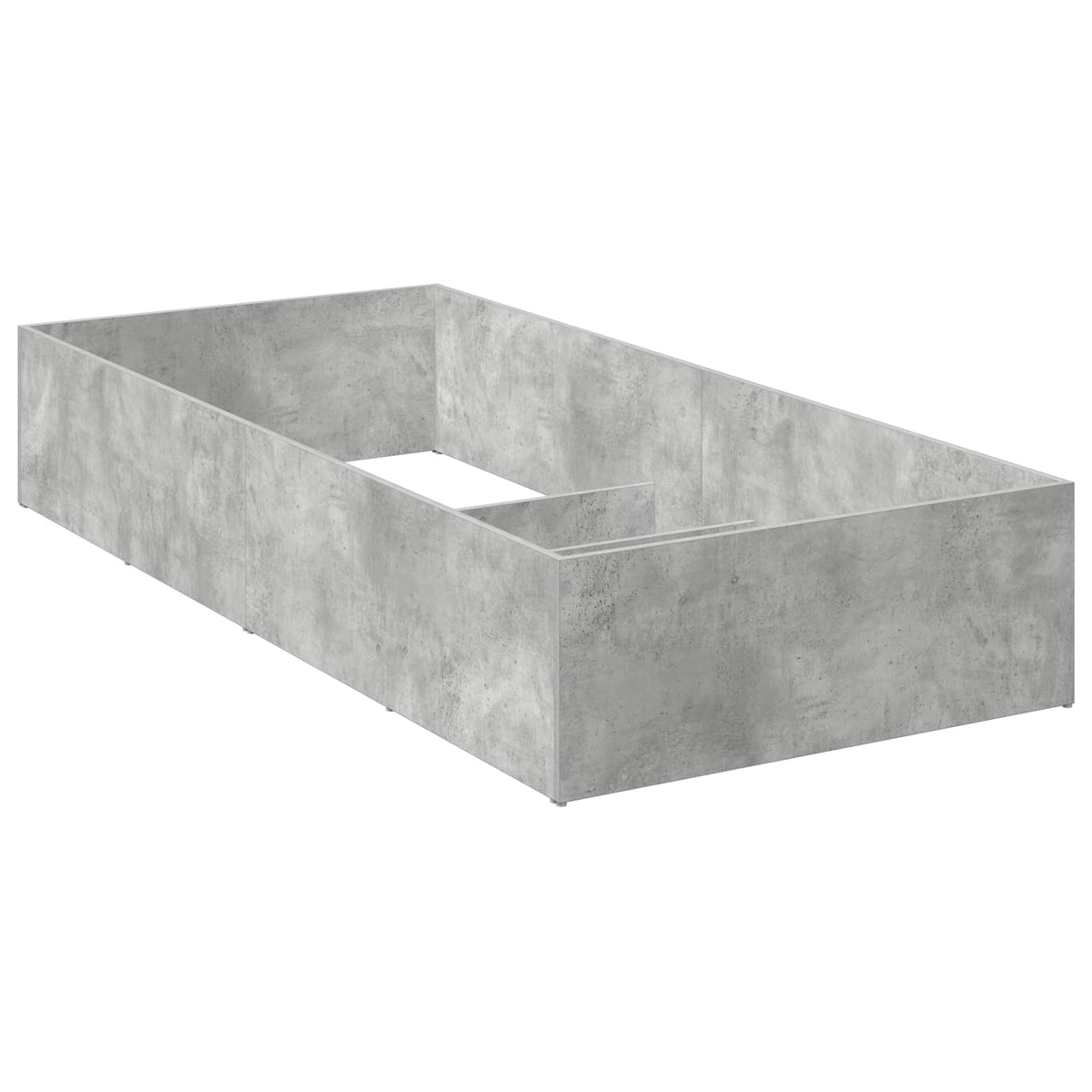 Okvir za podesivu bazu kreveta Betonska siva 80 x 200 cm